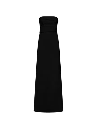 Amen Strapless Dress In Black