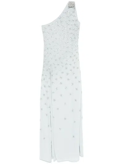 Amen Studded Gown In Blue