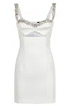 Amen Bretelle Swarovski In White