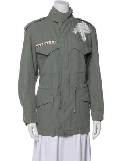 Pre-owned Amen Utility Jacket In Green