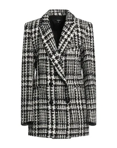 Amen Woman Blazer Black Size 8 Acrylic, Wool, Polyester