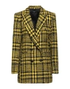 Amen Woman Blazer Yellow Size 10 Acrylic, Wool, Polyester In Yellow