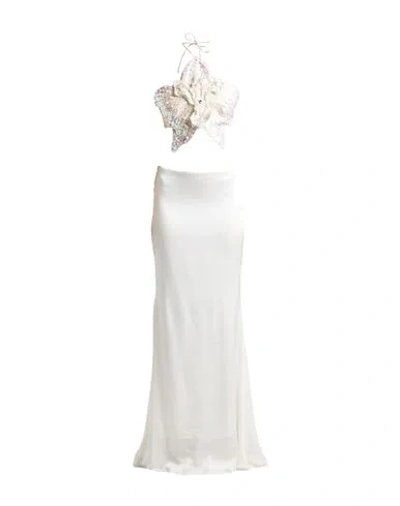 Amen Woman Co-ord White Size 8 Polyester