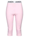 Amen Woman Leggings Light Pink Size L Polyamide, Elastane, Polyester