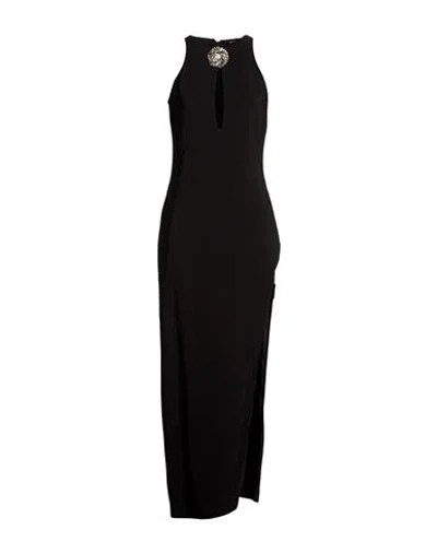 Amen Woman Maxi Dress Black Size 4 Viscose, Elastane