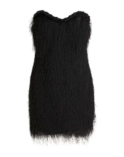 Amen Woman Mini Dress Black Size 4 Polyester