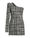 Amen Woman Mini Dress Black Size 6 Acrylic, Wool, Polyester