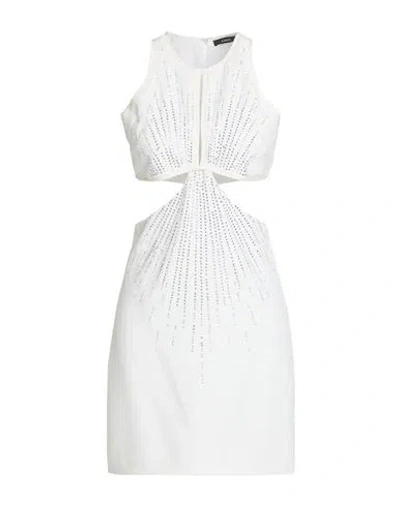 Amen Woman Mini Dress Off White Size 8 Polyester