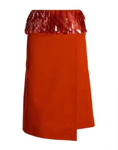 Amen Woman Mini Dress Red Size 4 Polyester, Wool