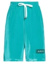 Amen Woman Shorts & Bermuda Shorts Green Size Xl Polyamide, Elastane, Glass, Polyester