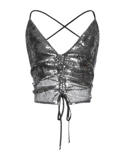 Amen Tops In Silver