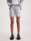Amendi Sylvia Denim Shorts In Arctic Ice
