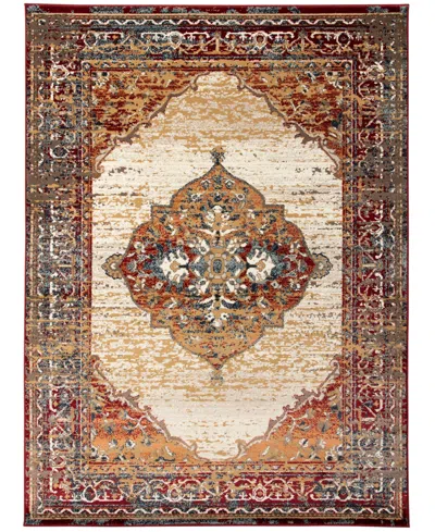 Amer Rugs Allure Alyanna 5'1" X 7'6" Area Rug In Beige,red