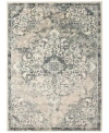 Amer Rugs Allure Antonette Area Rug In Ivory,blue