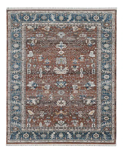 Amer Rugs Arcadia Arc-3 Runner Area Rug, 2'7 X 10' In Red/ Navy