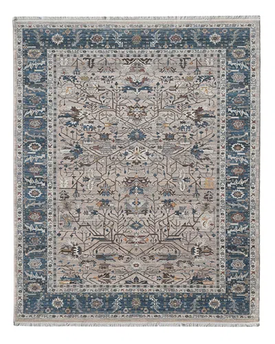 Amer Rugs Arcadia Arc-4 Runner Area Rug, 2'7 X 10' In Beige/navy