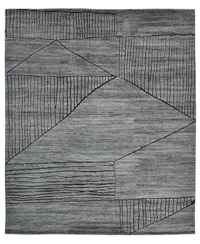 Amer Rugs Arlington Arl2 8'x10' Area Rug In Gray