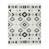 Amer Rugs Artifacts Aa Flat-weave Wool Rug In Silver