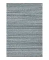 Amer Rugs Atlantic Atn3 Area Rug, 5' X 8' In Metallic/gray