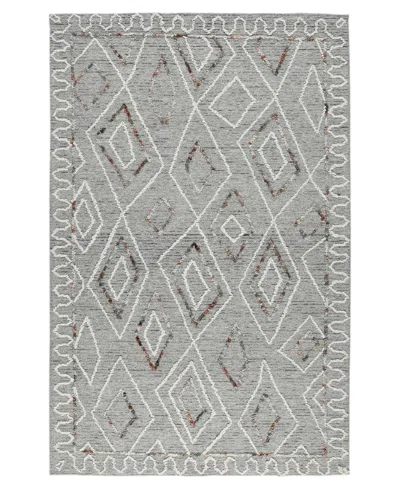 Amer Rugs Berlin Ber7 8'x10' Area Rug In Silver