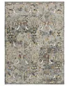 Amer Rugs Bristol Classic Bordered Hand-knotted Wool Rug In Gray