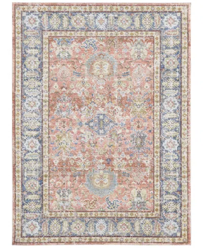 Amer Rugs Century Cen-16 Coral 2'6" X 8' Runner Rug In Multi