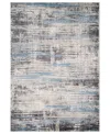 Amer Rugs Clifton Clf3 2'6"x9' Runner Area Rug In Blue