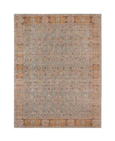 Amer Rugs Closeout  Eternal Ete 27 Teal Rug In Neutral