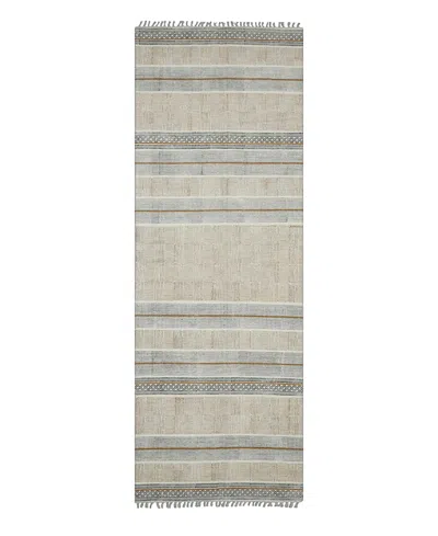 Amer Rugs Dune Dun-3 2'6" X 8' Runner Area Rug In Brown