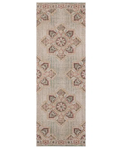Amer Rugs Eternal Ete-20 Beige/sand 2'7" X 7'6" Runner Rug In Neutral