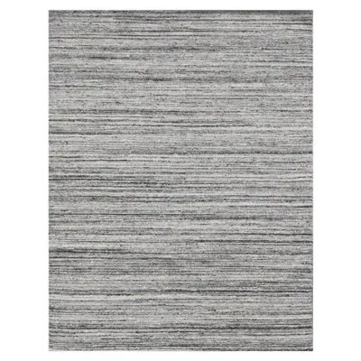 Amer Rugs Heaven Handmade Flatweave Wool Gray Area Rug In Silver