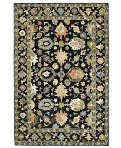 Amer Rugs Jackson Jac2 Rug Collection In Black
