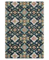 Amer Rugs Jackson Jac3 4'x6' Area Rug In Navy