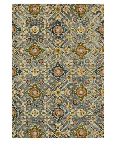 Amer Rugs Jackson Jac5 4'x6' Area Rug In Gray