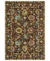 Amer Rugs Jackson Jac6 4'x6' Area Rug In Brown