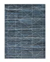 Amer Rugs Maneux Anna Wool-blend Rug In Blue