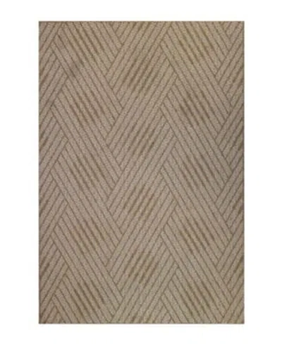 Amer Rugs Maryland Indoor Outdoor Mry4 Area Rug In Brown