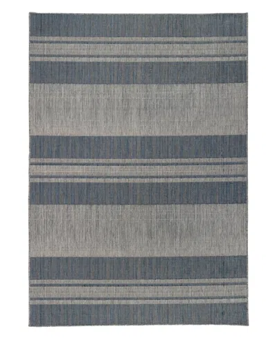 Amer Rugs Maryland Indoor, Outdoor Mry6 8' X 10' Area Rug In Blue