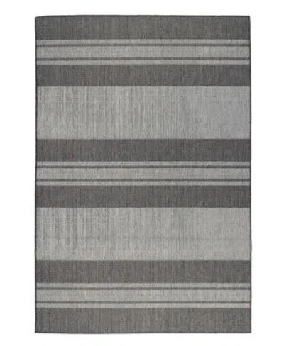Amer Rugs Maryland Indoor Outdoor Mry7 Area Rug In Silver