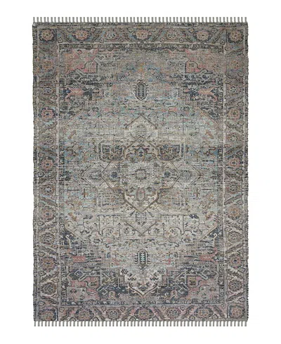 Amer Rugs Prairie Pre-5 Area Rug, 5' X 7'6 In Light Blue