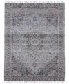 Amer Rugs Prairie Pre-5 Mist/ Pink 5' X 7'6" Area Rug