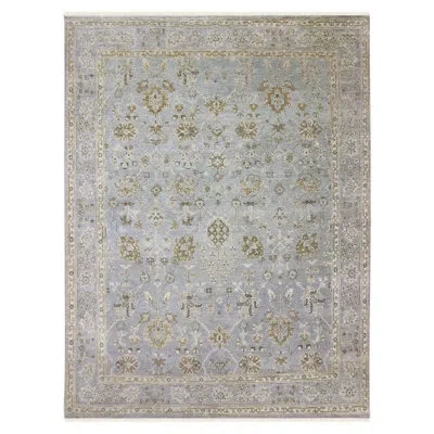 Amer Rugs Rectangle Nuit Arabe Wool Area Rug In Blue