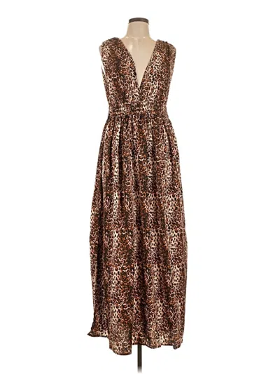 America & Beyond Casual Dress In Brown