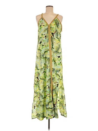 Pre-owned America & Beyond Cocktail Dress In Green