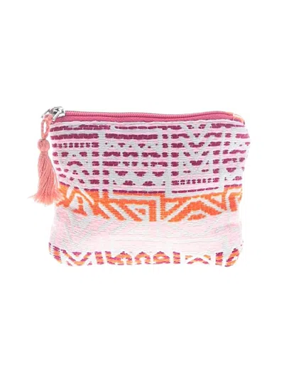 Pre-owned America & Beyond Makeup Bag In Pink