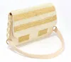 America & Beyond Women's Beaded Bag In Neutrals In Multi