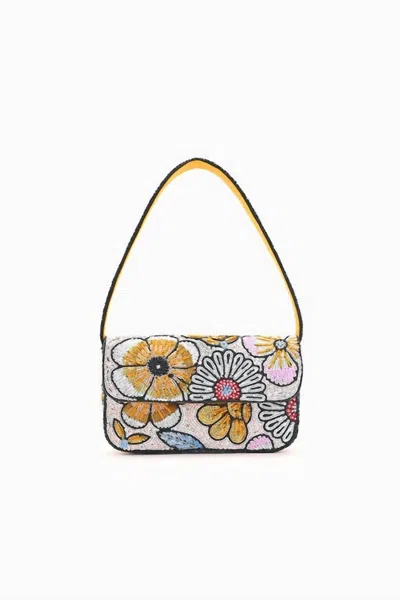 America & Beyond Women's Daisy Daydream Embellished Shoulder Bag In Multi
