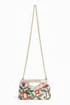 America & Beyond Women's Desert Rose Crossbody Clutch In Grey In Grey