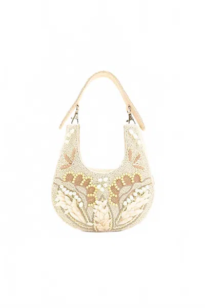 America & Beyond Women's Embellished Mini Bag In Shimmering Sands In Multi