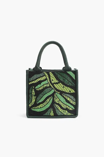 America & Beyond Women's Fiesta Mini Tote In Foliage In Multi